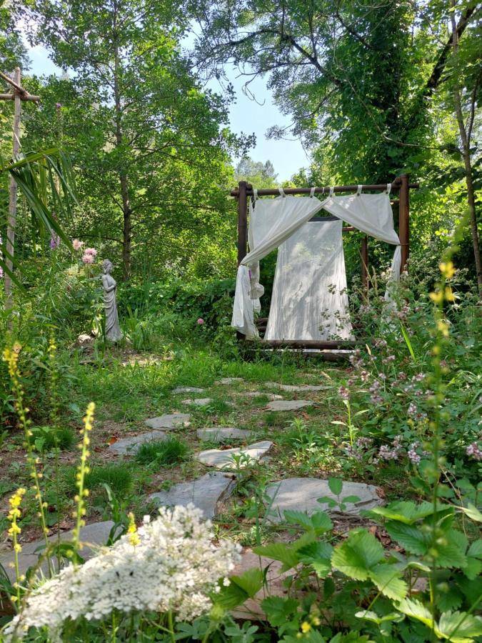 Chambres D'Hotes Dans Mas Avec Jardin En Bord De Riviere Saumane Exteriör bild